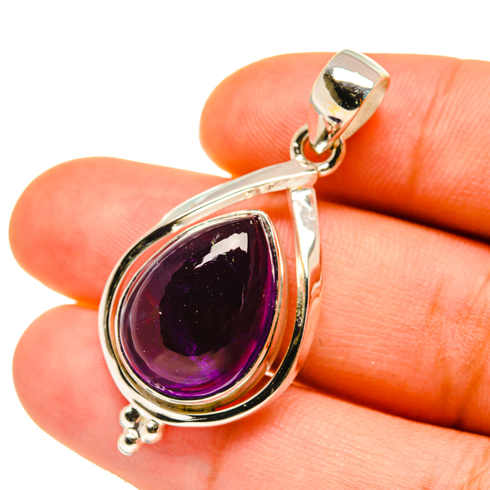 Amethyst Pendants handcrafted by Anasilvercos - PD4616