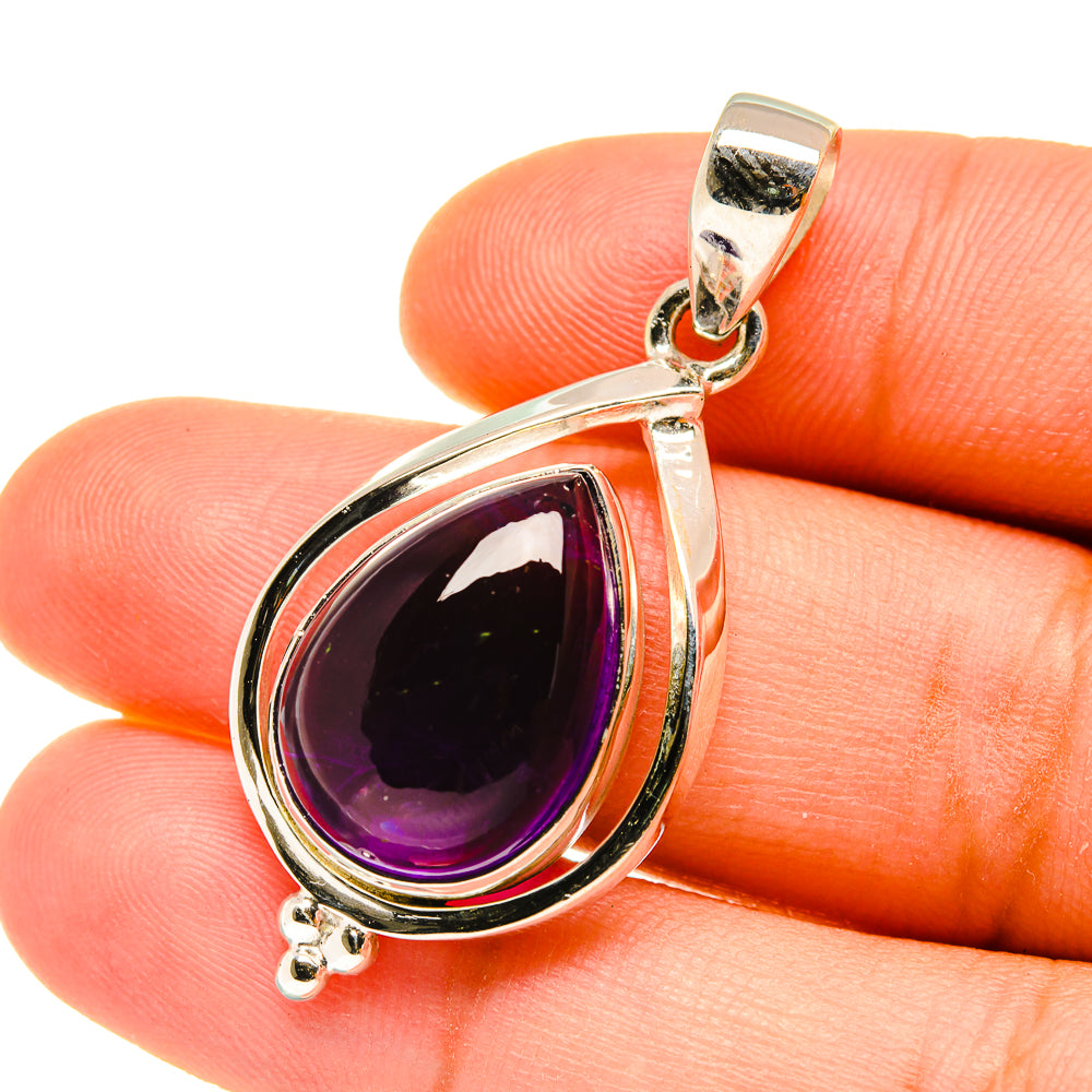 Amethyst Pendants handcrafted by Anasilvercos - PD4617