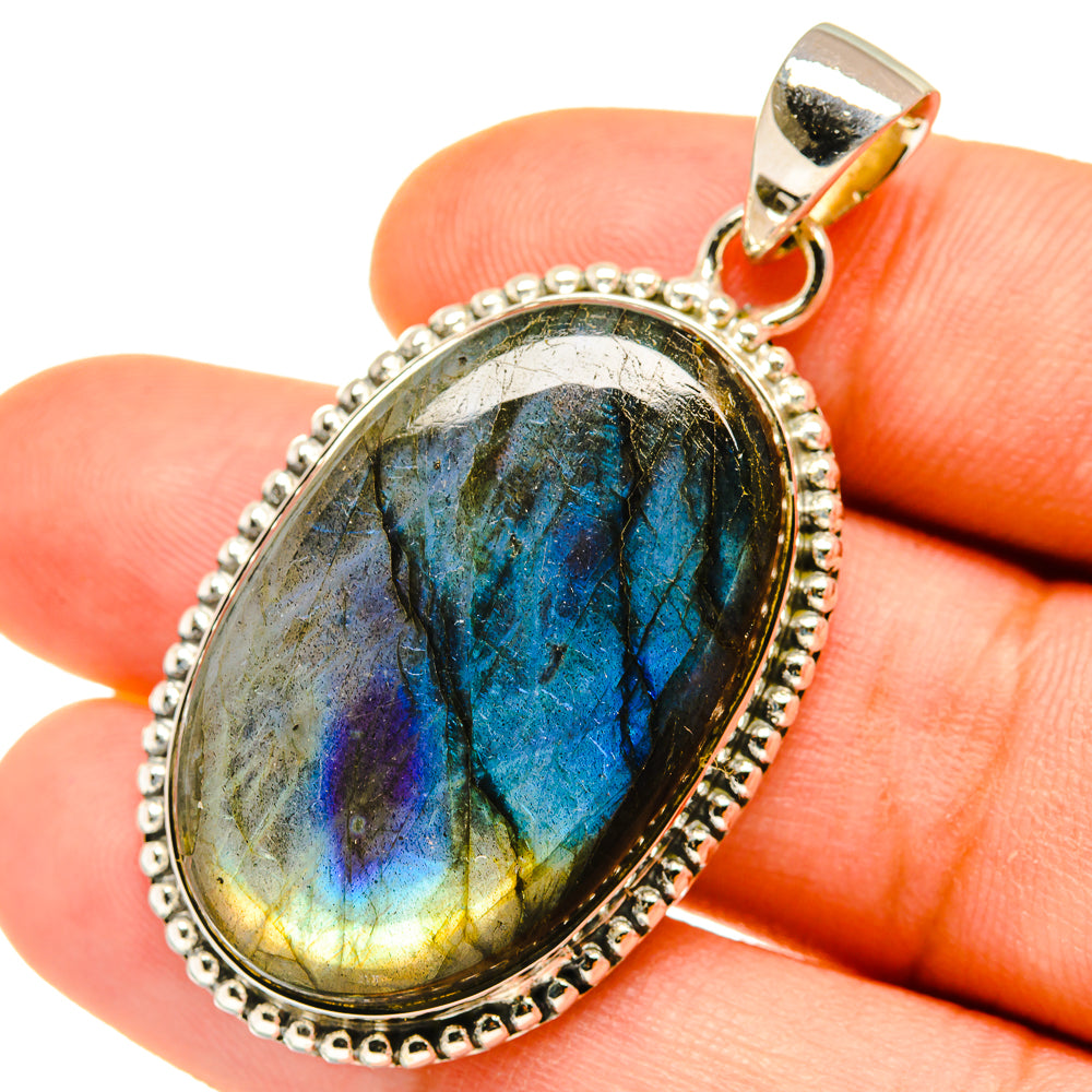 Labradorite Pendants handcrafted by Anasilvercos - PD4623