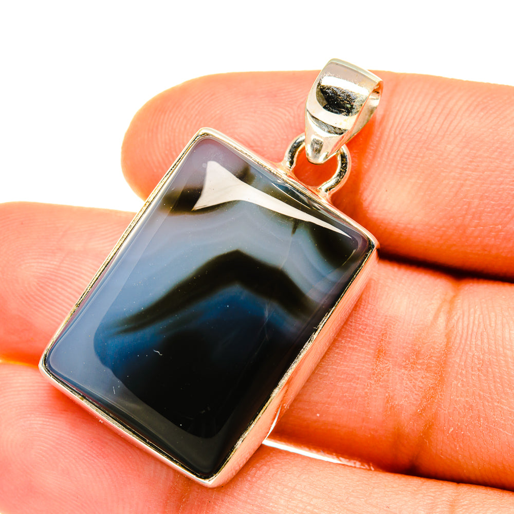 Montana Agate Pendants handcrafted by Anasilvercos - PD4635