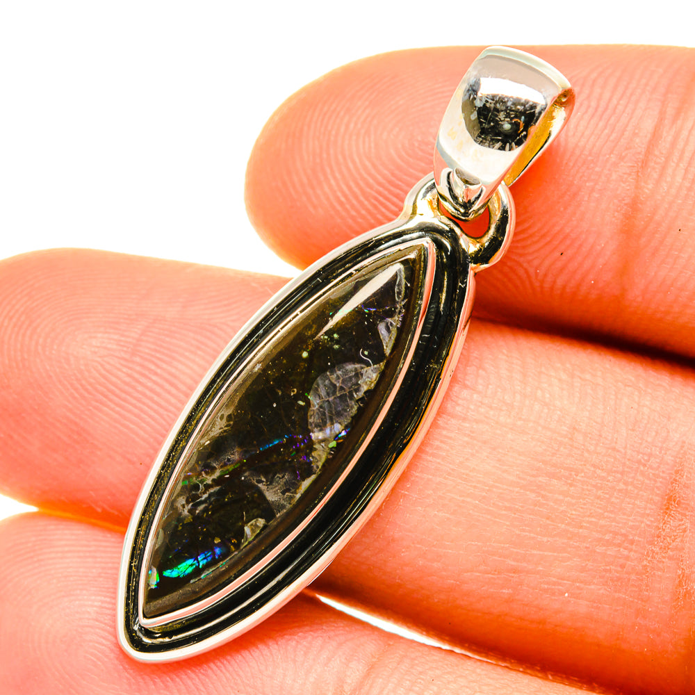 Ammolite Pendants handcrafted by Anasilvercos - PD4645