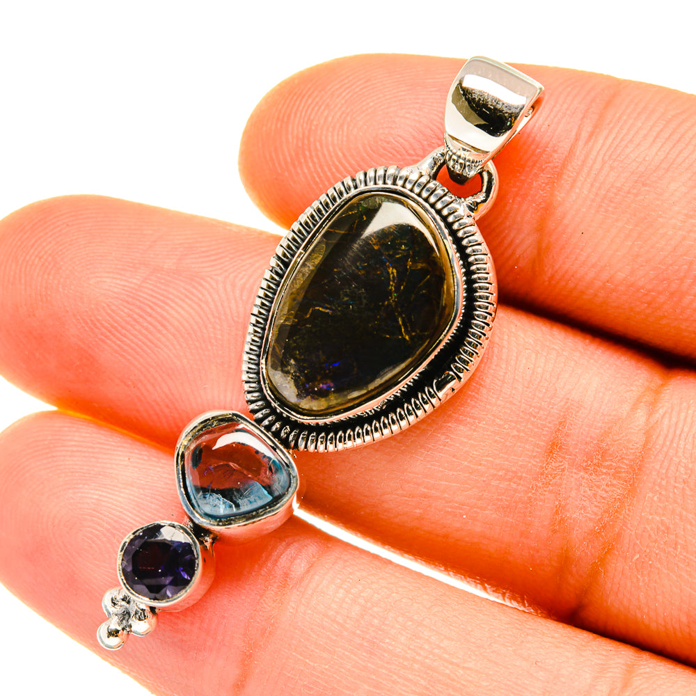 Labradorite Pendants handcrafted by Anasilvercos - PD4652