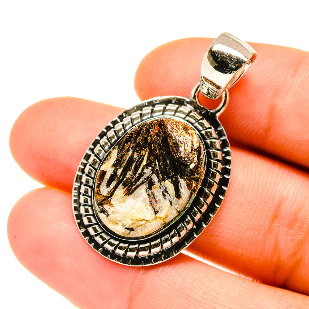 Astrophyllite Pendants handcrafted by Anasilvercos - PD4726