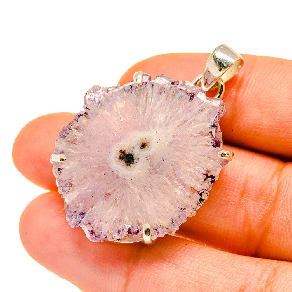 Amethyst Stalactite Pendants handcrafted by Anasilvercos - PD4824