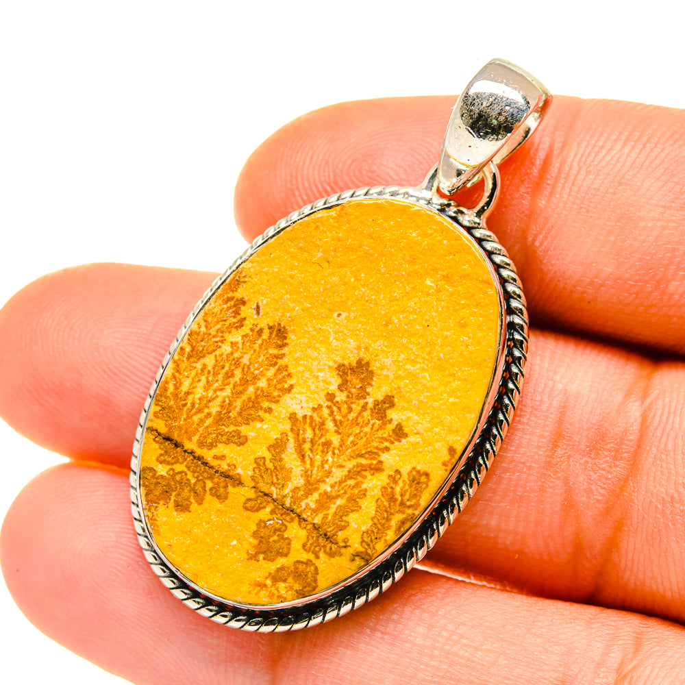 Germany Psilomelane Dendrite Pendants handcrafted by Anasilvercos - PD4843