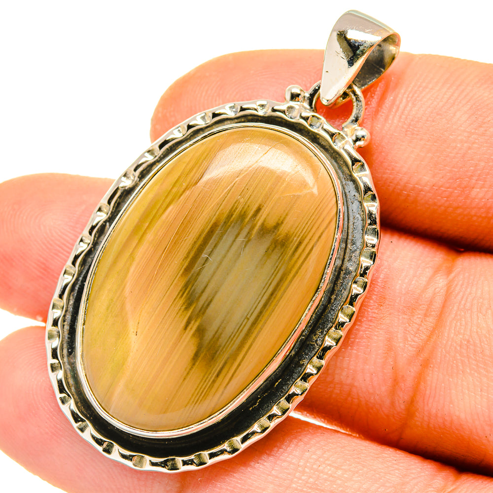Willow Creek Jasper Pendants handcrafted by Anasilvercos - PD4868