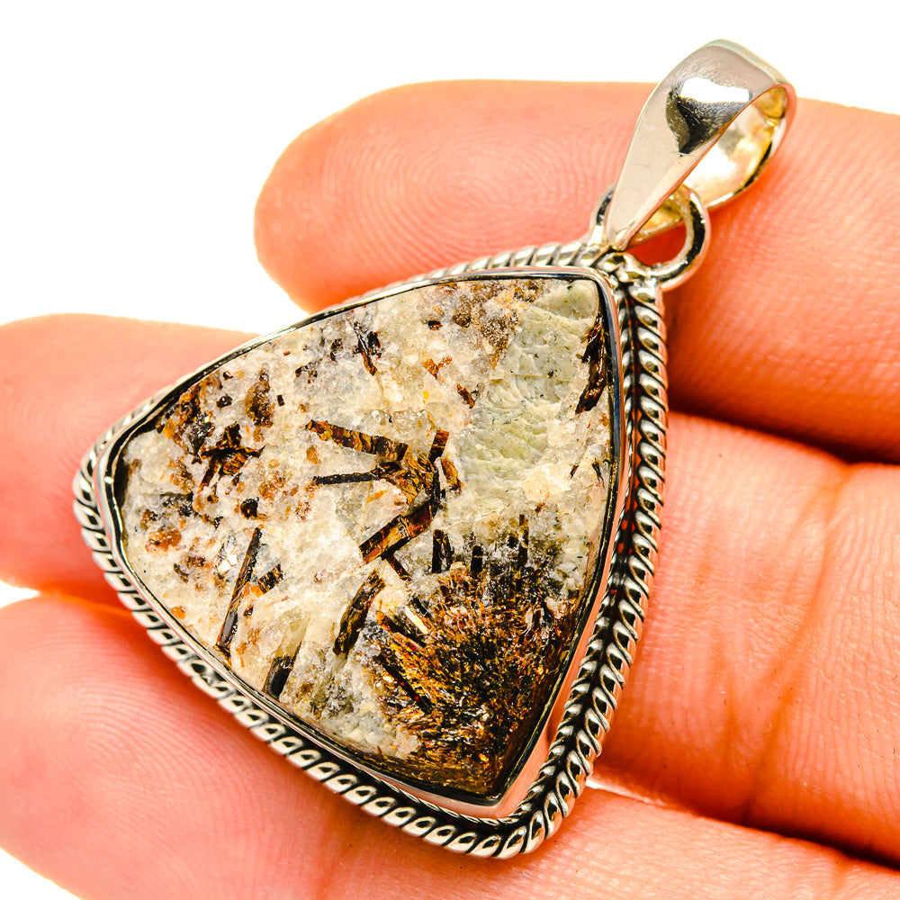 Astrophyllite Pendants handcrafted by Anasilvercos - PD4872