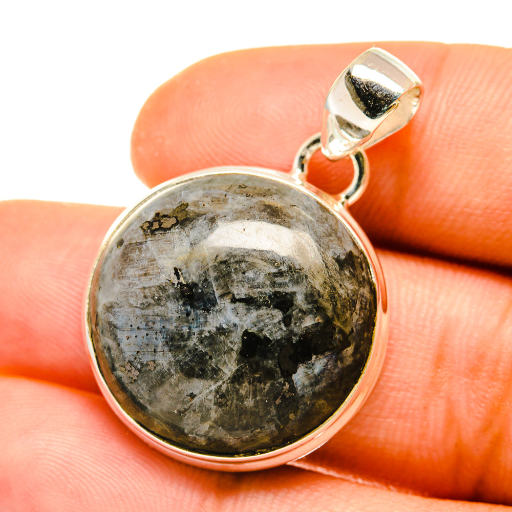 Gabbro Stone Pendants handcrafted by Anasilvercos - PD4888
