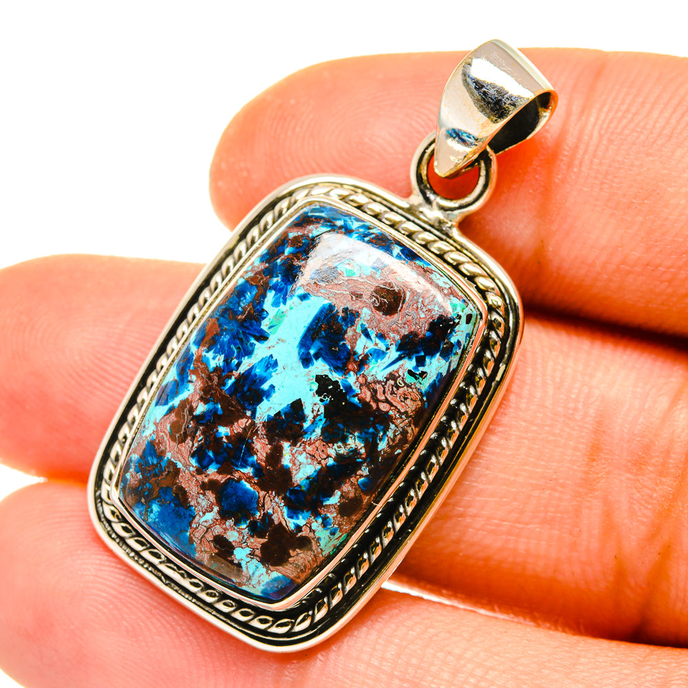 Shattuckite Pendants handcrafted by Anasilvercos - PD4891