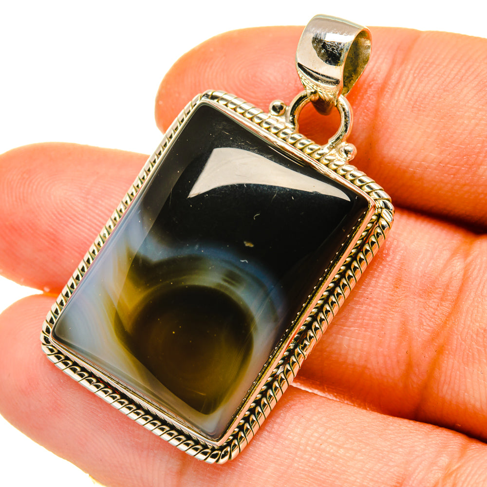 Montana Agate Pendants handcrafted by Anasilvercos - PD4900