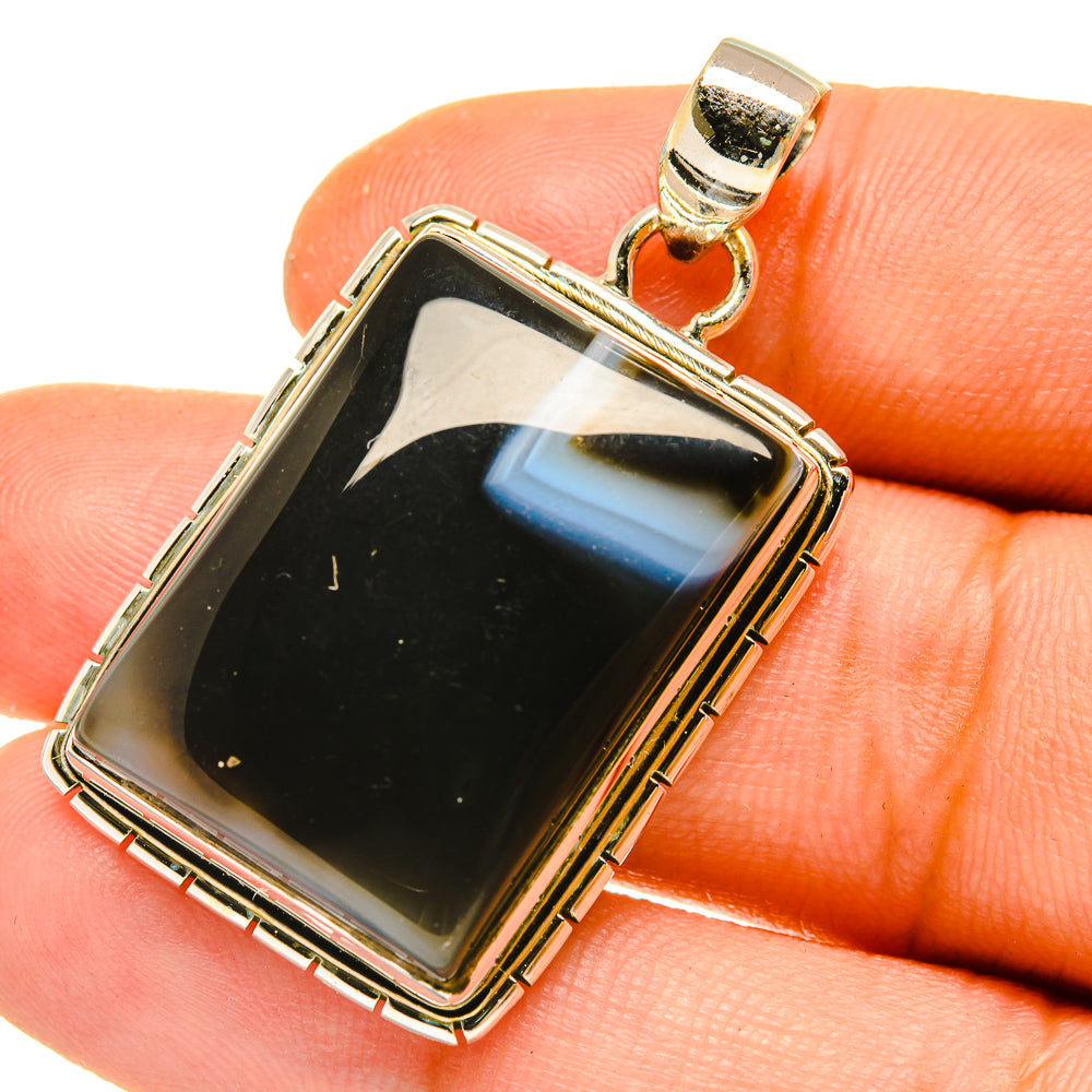 Montana Agate Pendants handcrafted by Anasilvercos - PD4902
