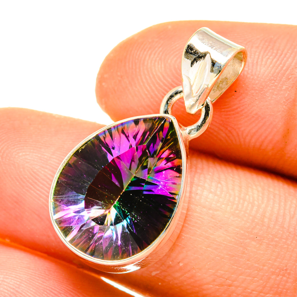 Mystic Topaz Pendants handcrafted by Anasilvercos - PD4907