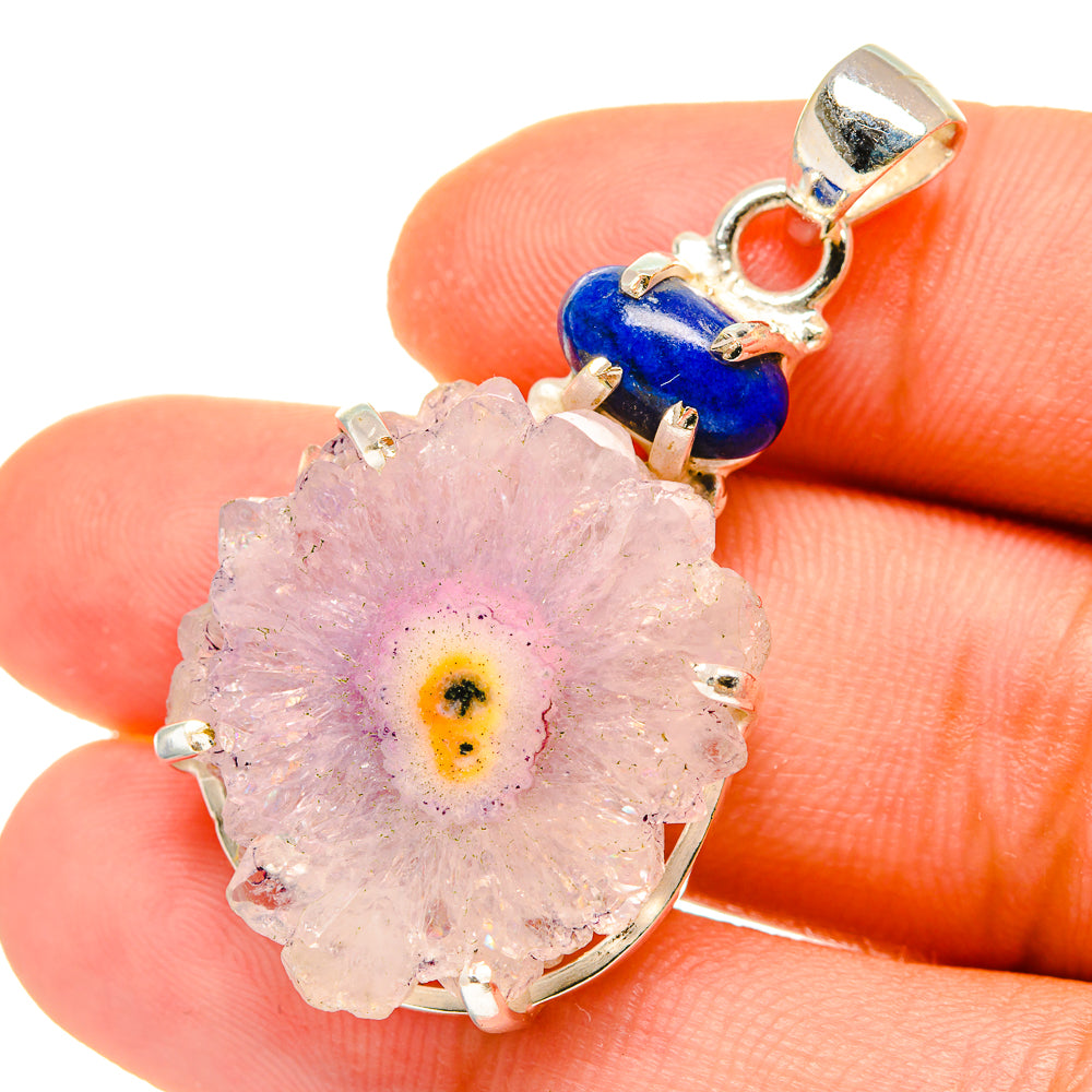 Amethyst Stalactite Pendants handcrafted by Anasilvercos - PD4963