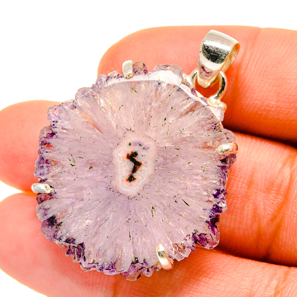 Amethyst Stalactite Pendants handcrafted by Anasilvercos - PD4970