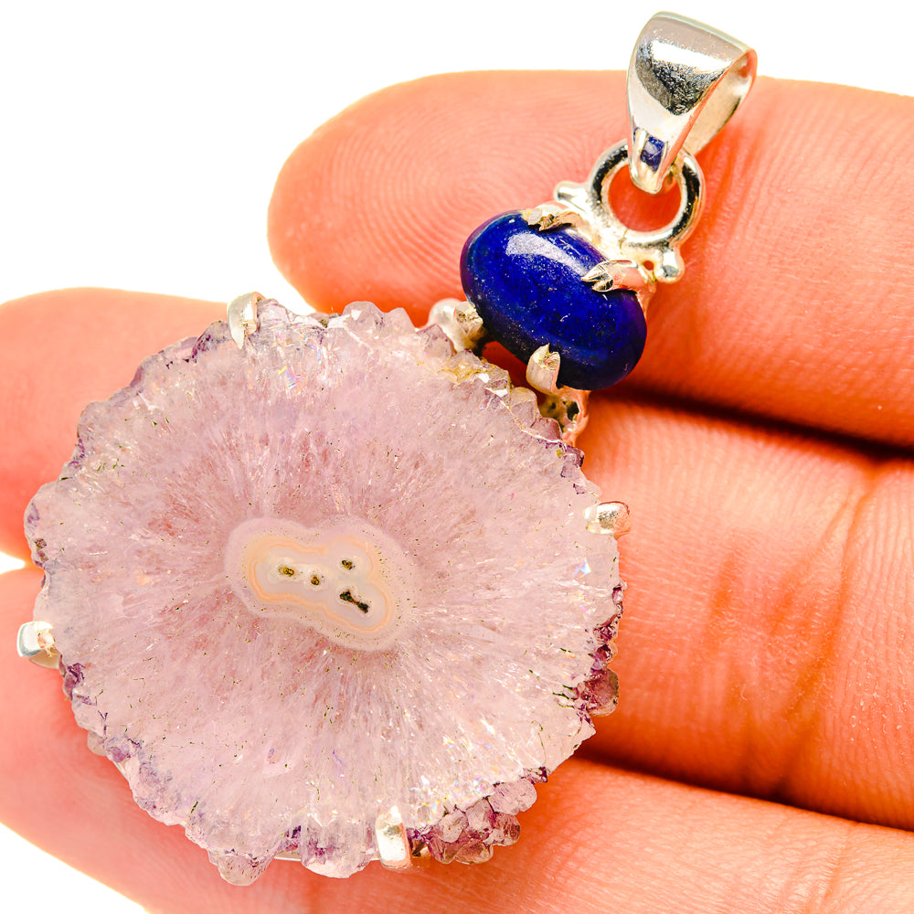 Amethyst Stalactite Pendants handcrafted by Anasilvercos - PD4994