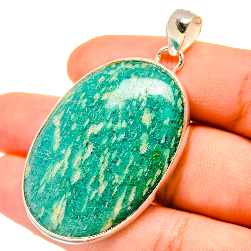 Amazonite Pendants handcrafted by Anasilvercos - PD5028