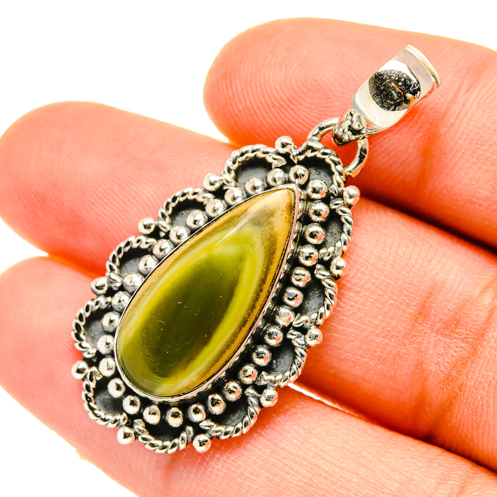 Willow Creek Jasper Pendants handcrafted by Anasilvercos - PD5032