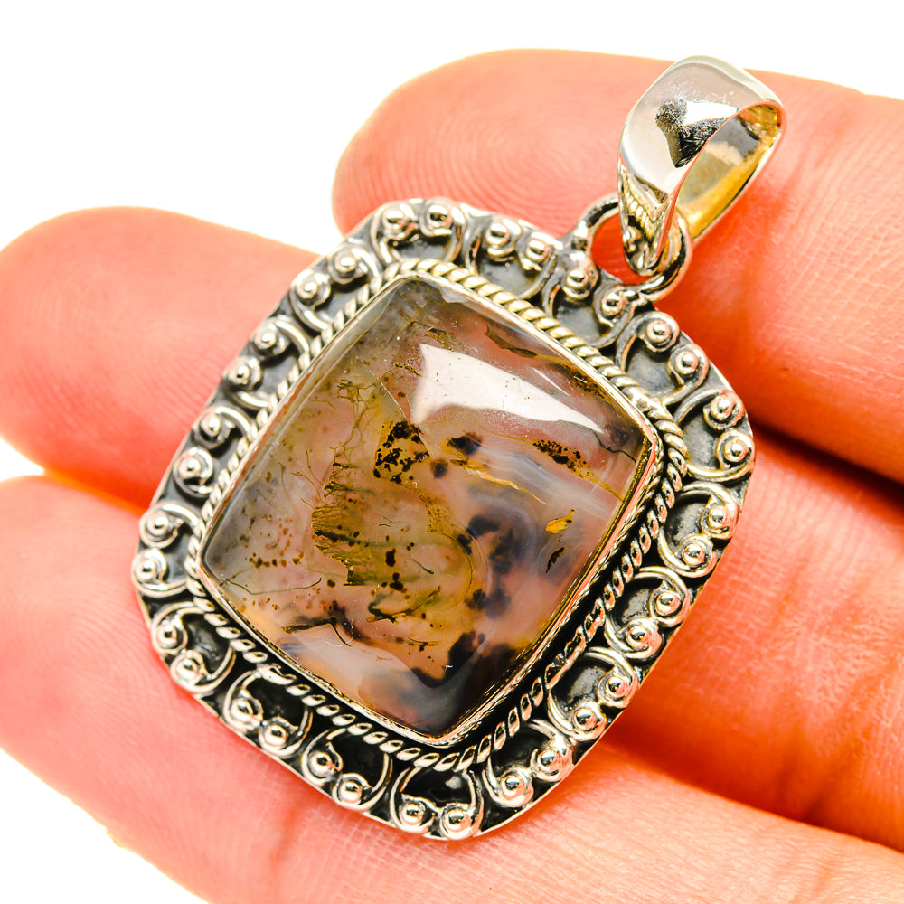 Montana Agate Pendants handcrafted by Anasilvercos - PD5046