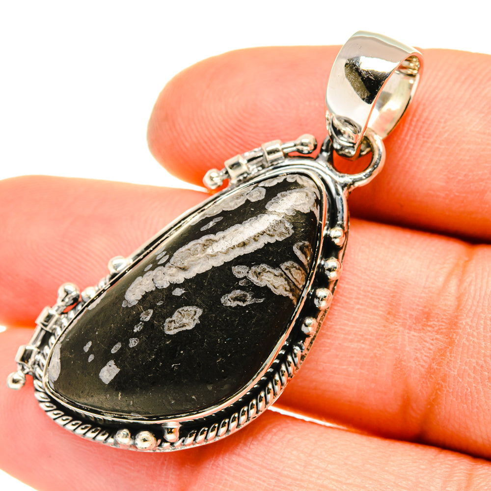 Pinolith Jasper Pendants handcrafted by Anasilvercos - PD5048