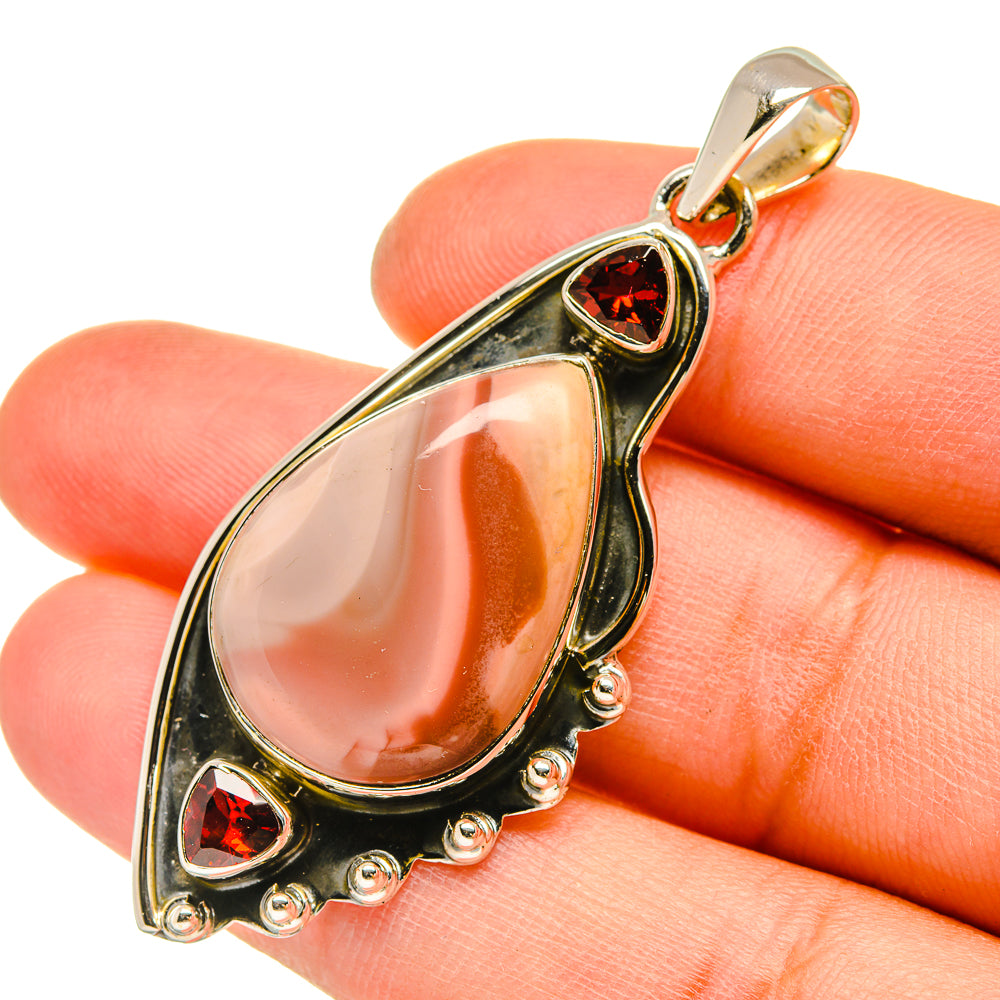 Mookaite Pendants handcrafted by Anasilvercos - PD5066