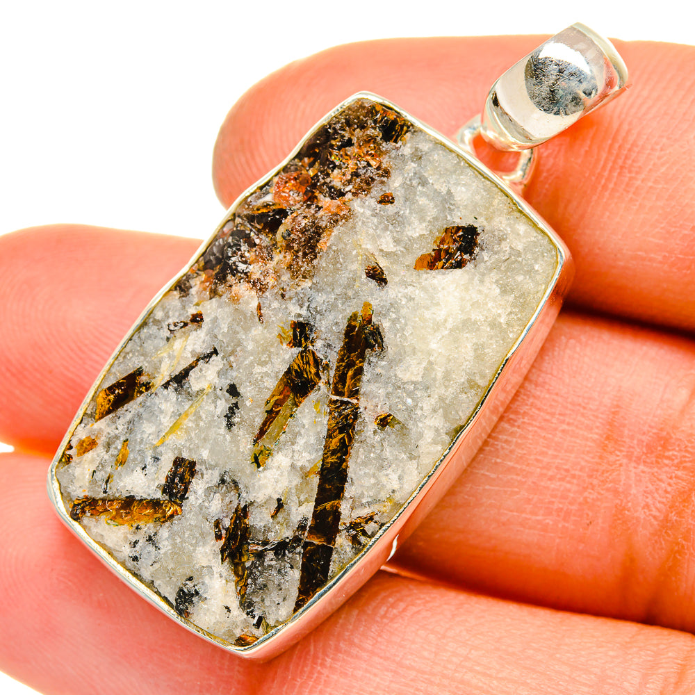 Astrophyllite Pendants handcrafted by Anasilvercos - PD5095