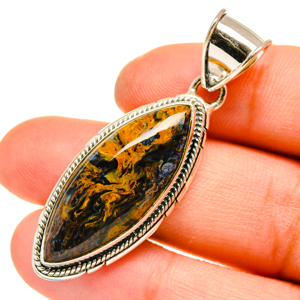 Pietersite Pendants handcrafted by Anasilvercos - PD5104