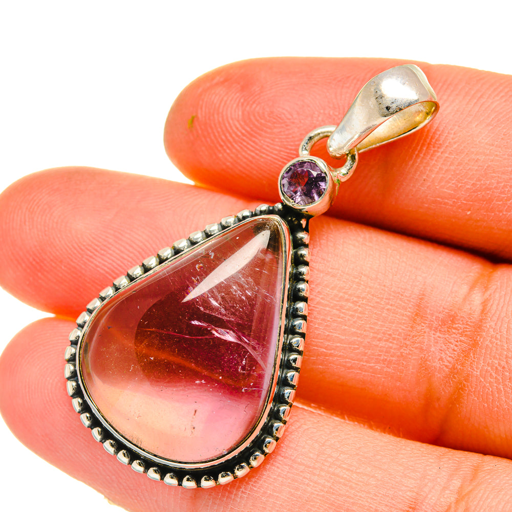 Amethyst Pendants handcrafted by Anasilvercos - PD5133