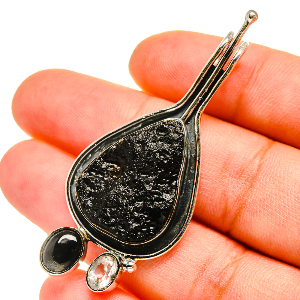 Tektite Pendants handcrafted by Anasilvercos - PD5164