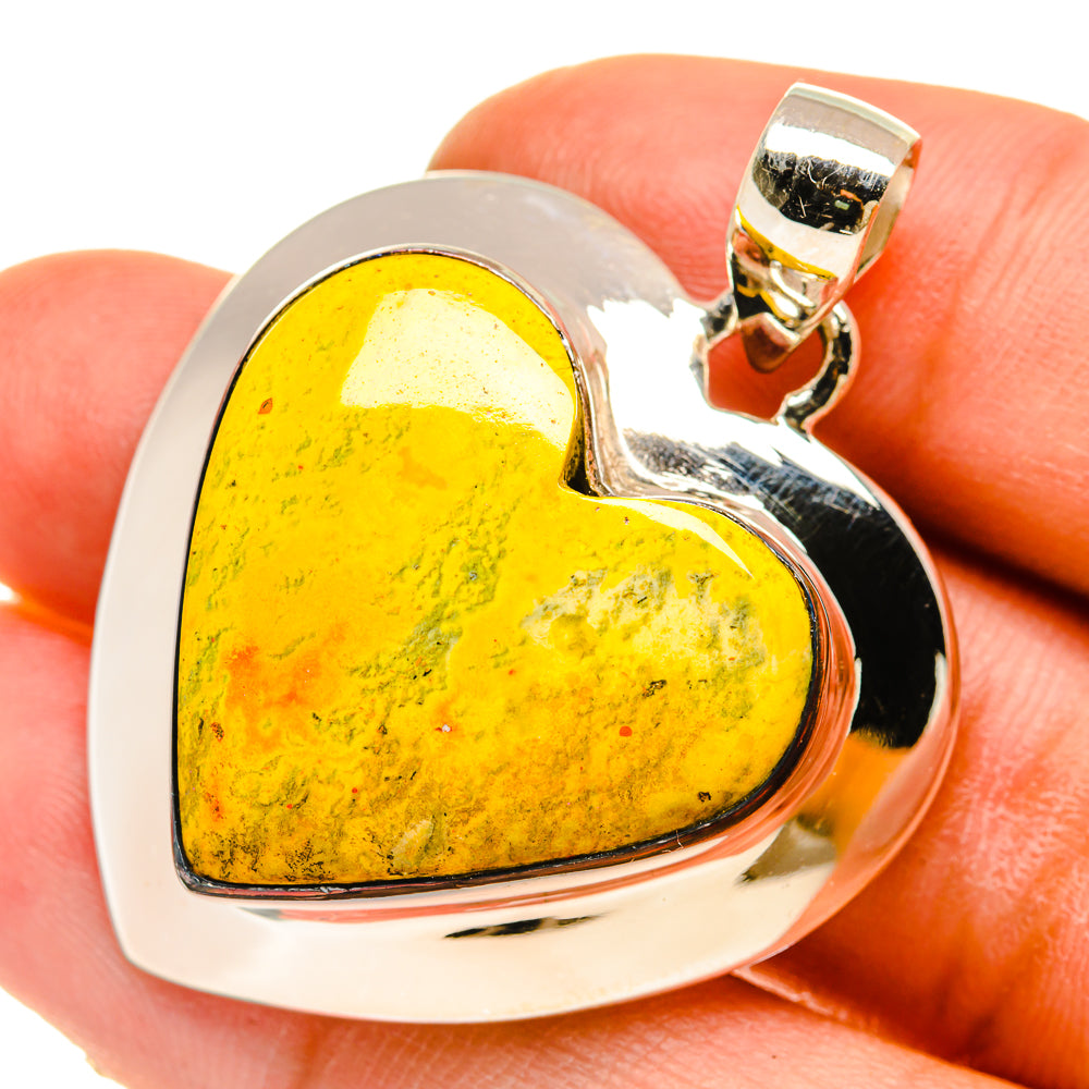 Bumble Bee Jasper Pendants handcrafted by Anasilvercos - PD5205