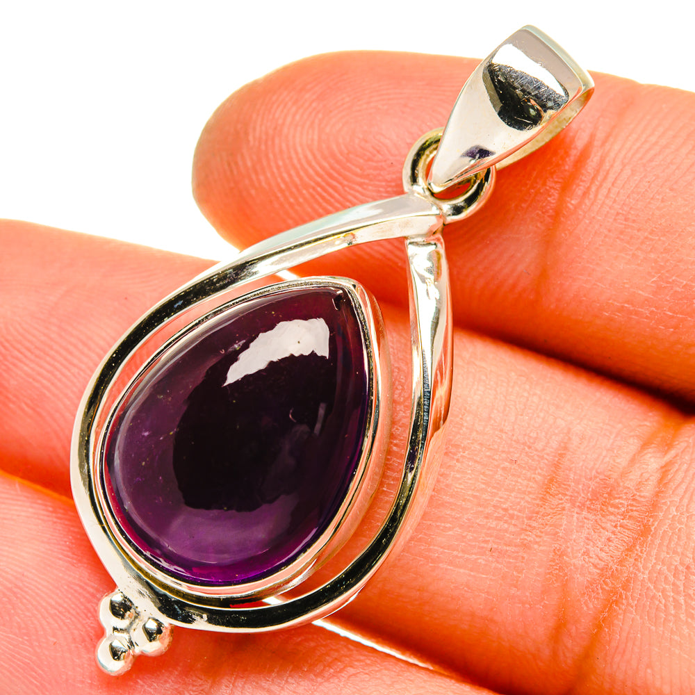 Amethyst Pendants handcrafted by Anasilvercos - PD5228