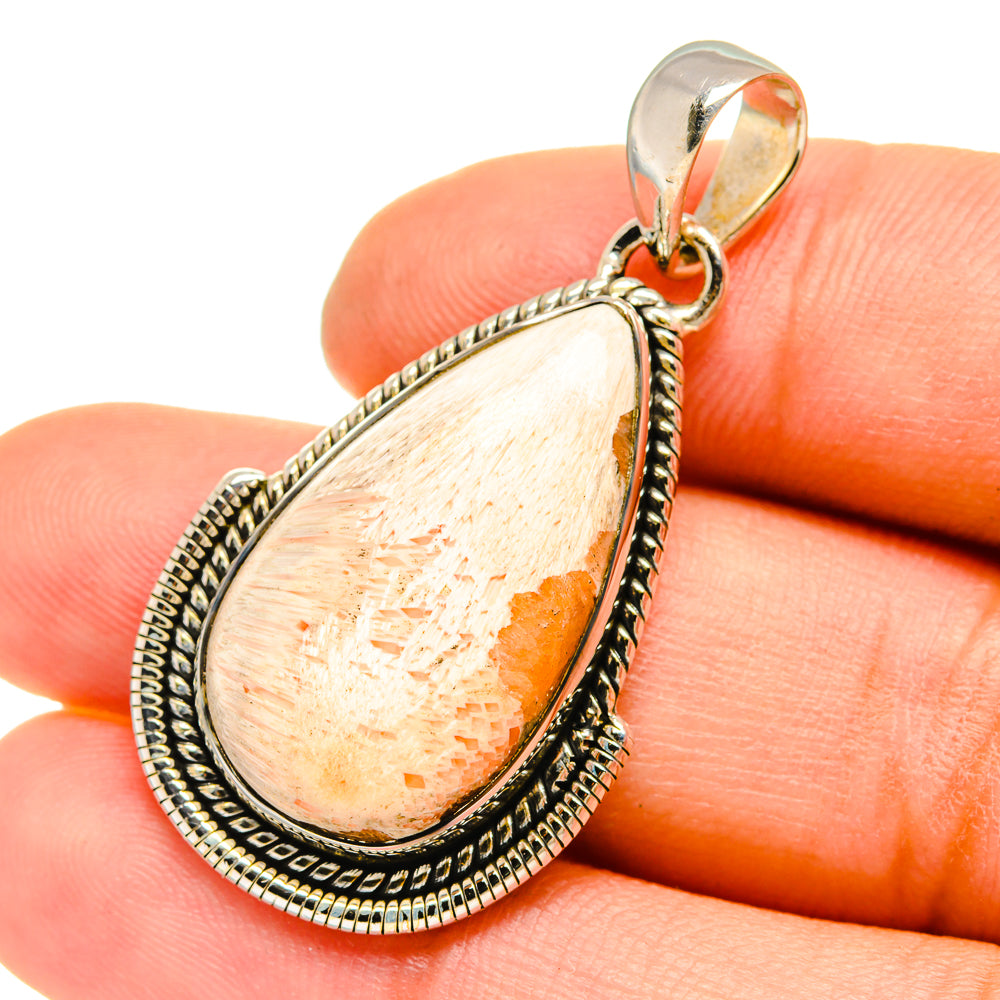 Scolecite Pendants handcrafted by Anasilvercos - PD5269