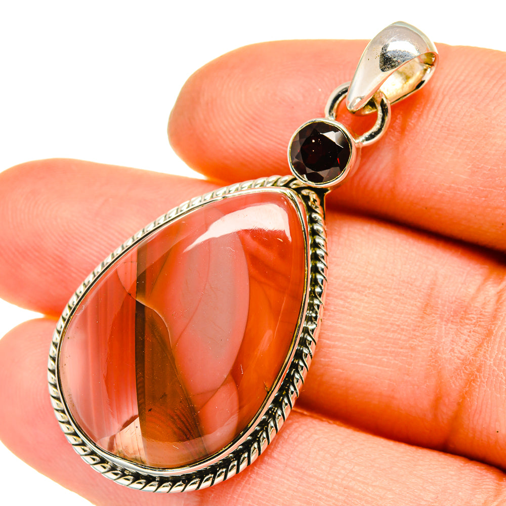 Mookaite Pendants handcrafted by Anasilvercos - PD5274