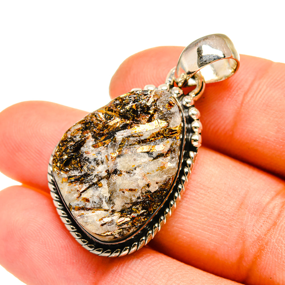 Astrophyllite Pendants handcrafted by Anasilvercos - PD5275