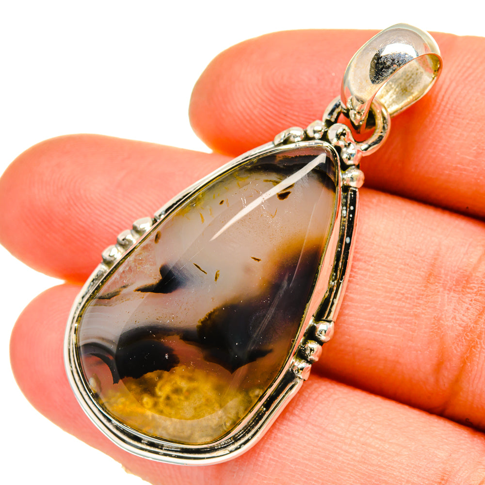 Montana Agate Pendants handcrafted by Anasilvercos - PD5293