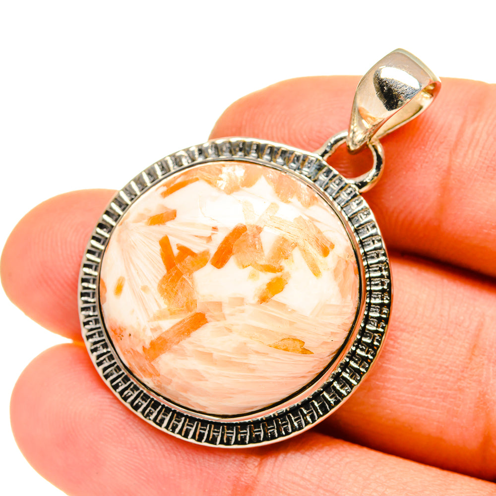 Scolecite Pendants handcrafted by Anasilvercos - PD5297