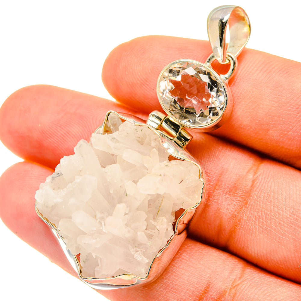 Rainbow Moonstone Pendants handcrafted by Anasilvercos - PD5334