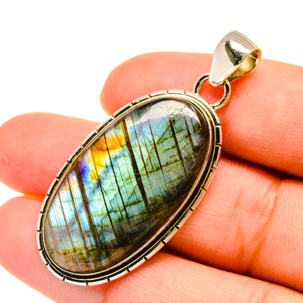 Labradorite Pendants handcrafted by Anasilvercos - PD5379