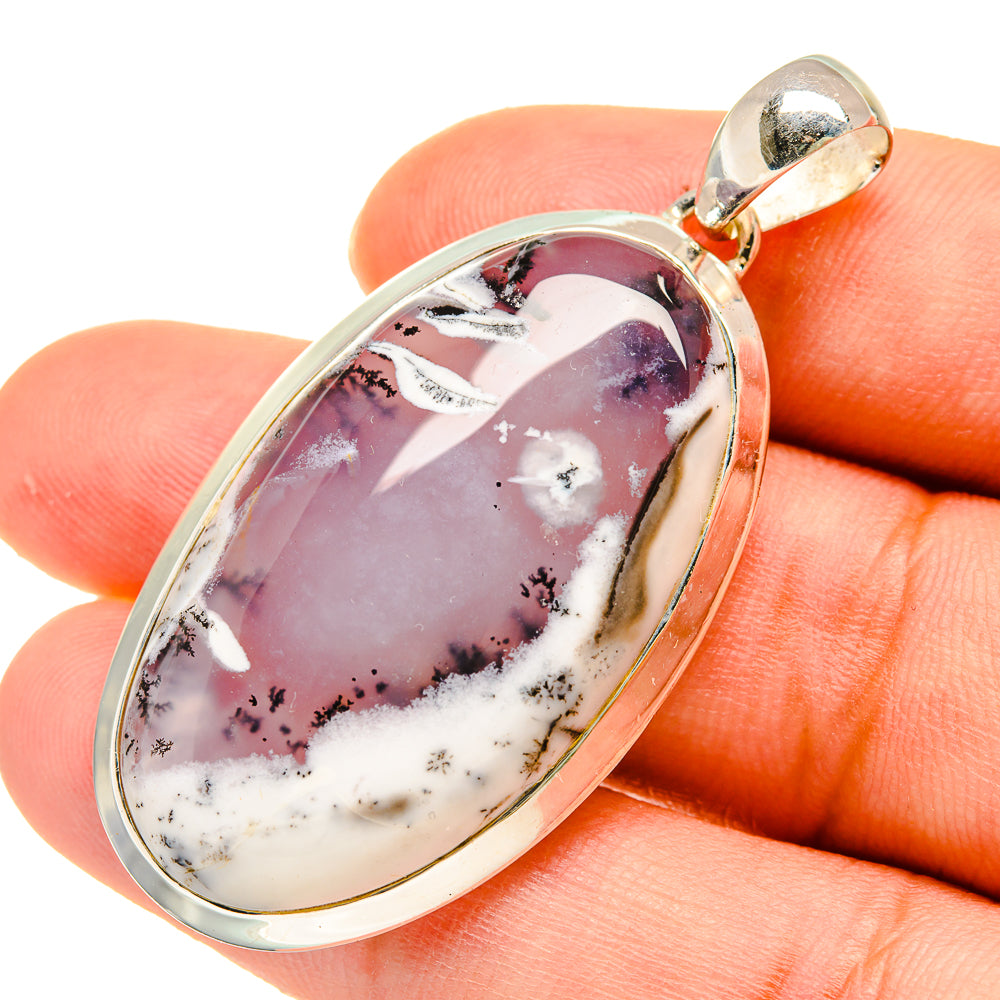 Dendritic Opal Pendants handcrafted by Anasilvercos - PD5383
