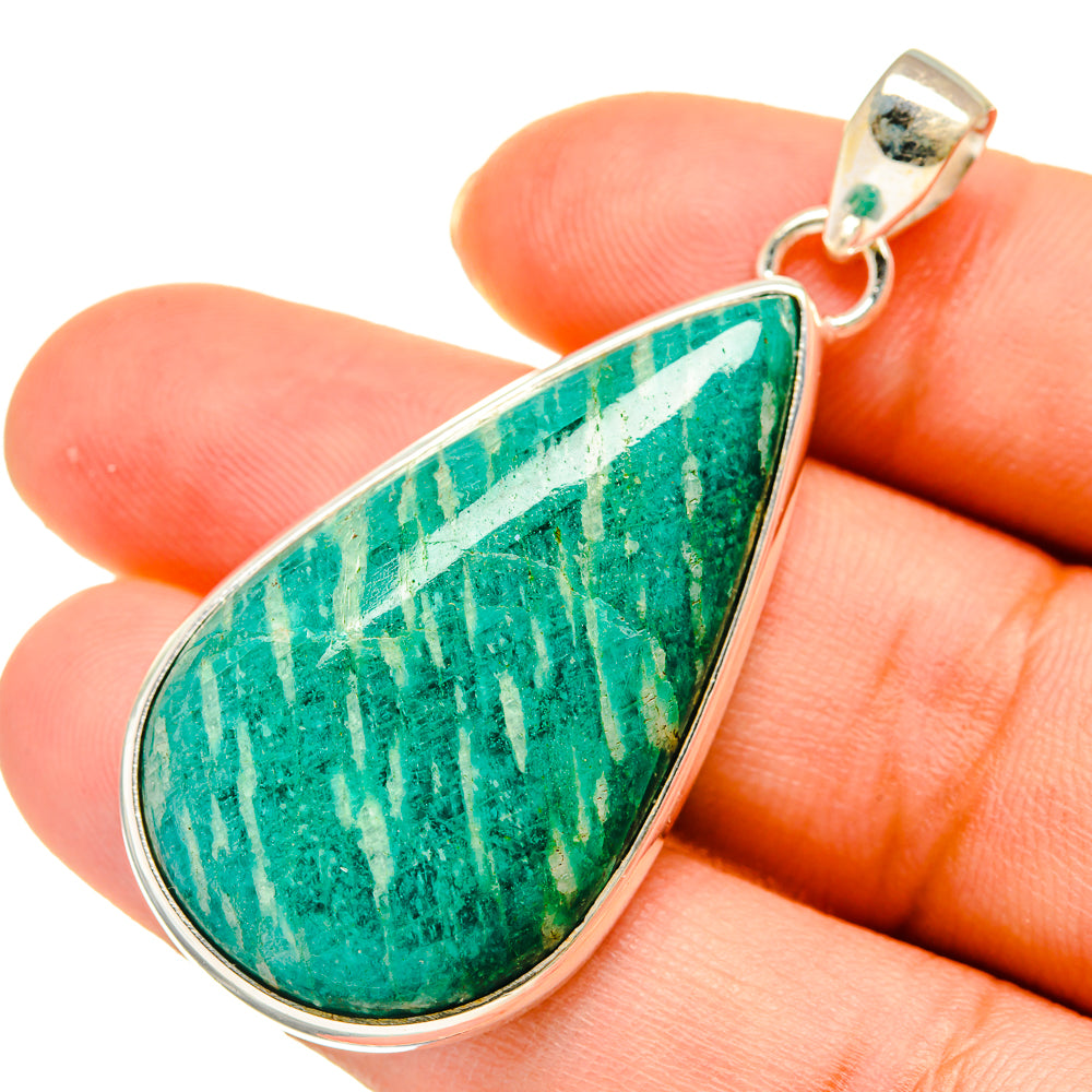 Amazonite Pendants handcrafted by Anasilvercos - PD5403