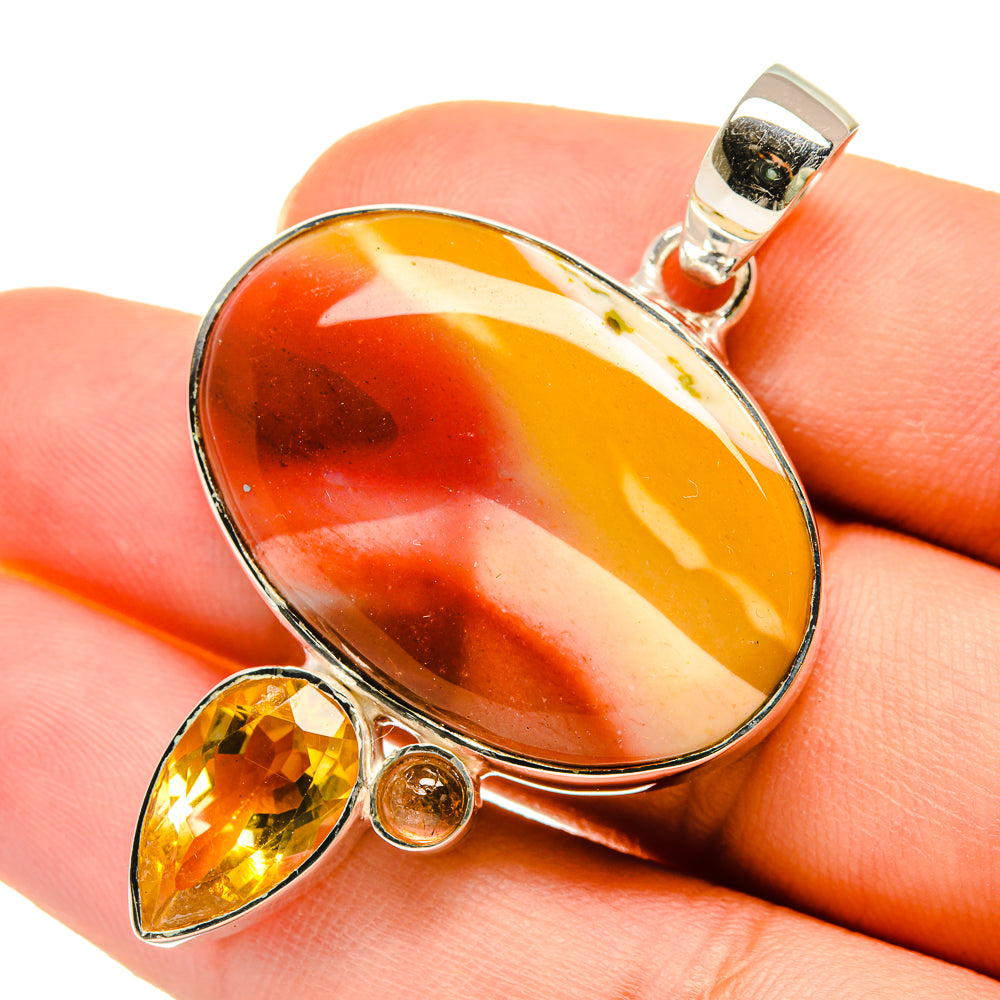 Mookaite Pendants handcrafted by Anasilvercos - PD5417