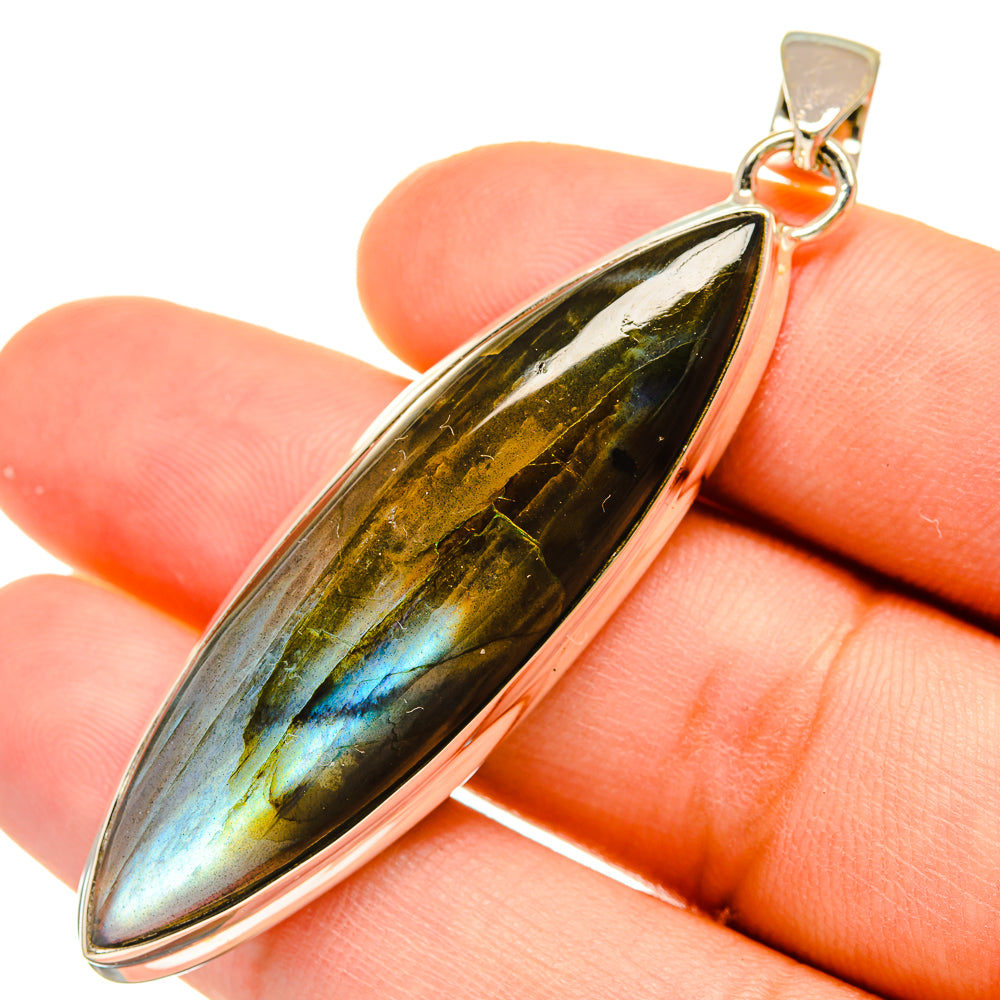 Labradorite Pendants handcrafted by Anasilvercos - PD5423