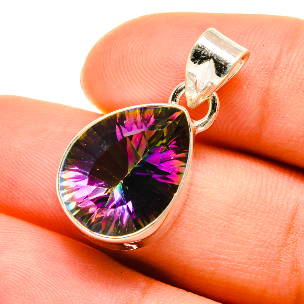 Mystic Topaz Pendants handcrafted by Anasilvercos - PD5452