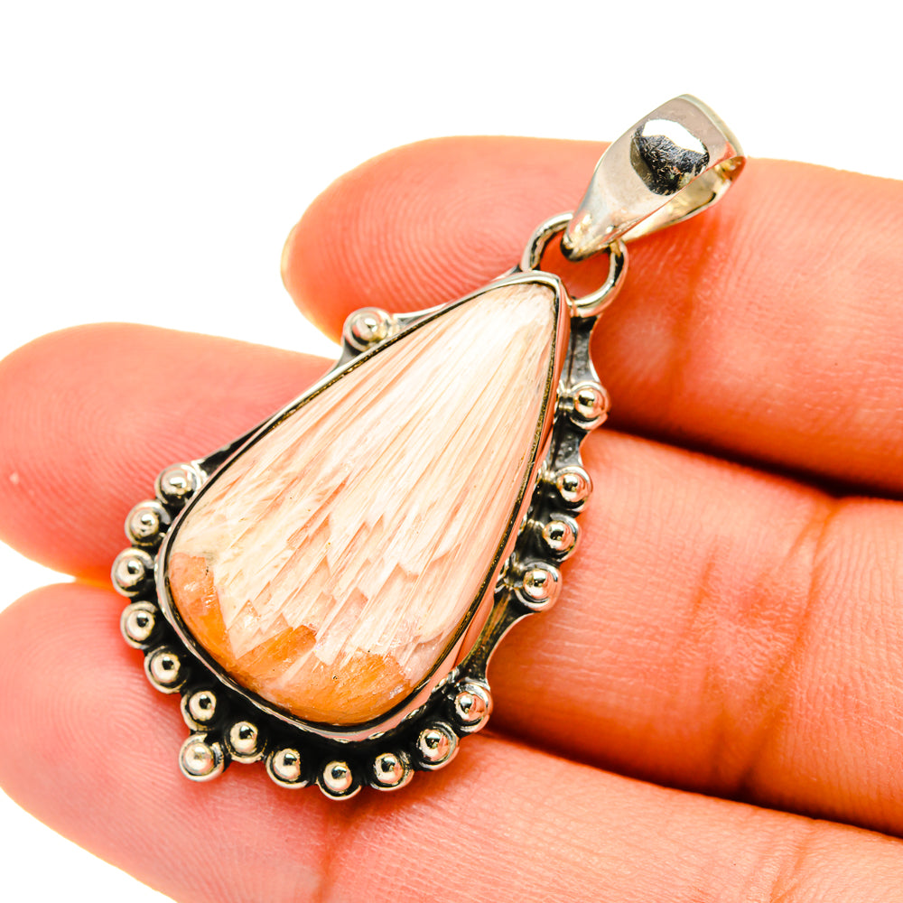 Scolecite Pendants handcrafted by Anasilvercos - PD5461