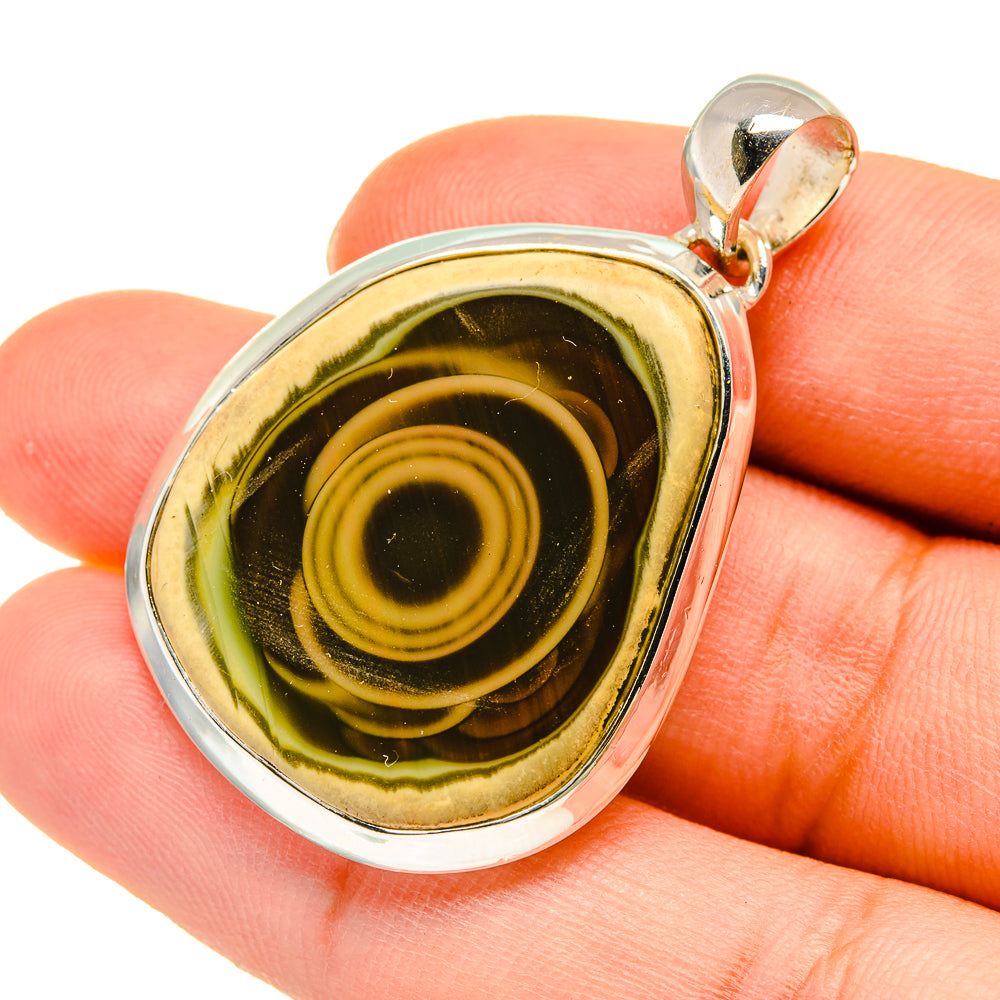 Willow Creek Jasper Pendants handcrafted by Anasilvercos - PD5518
