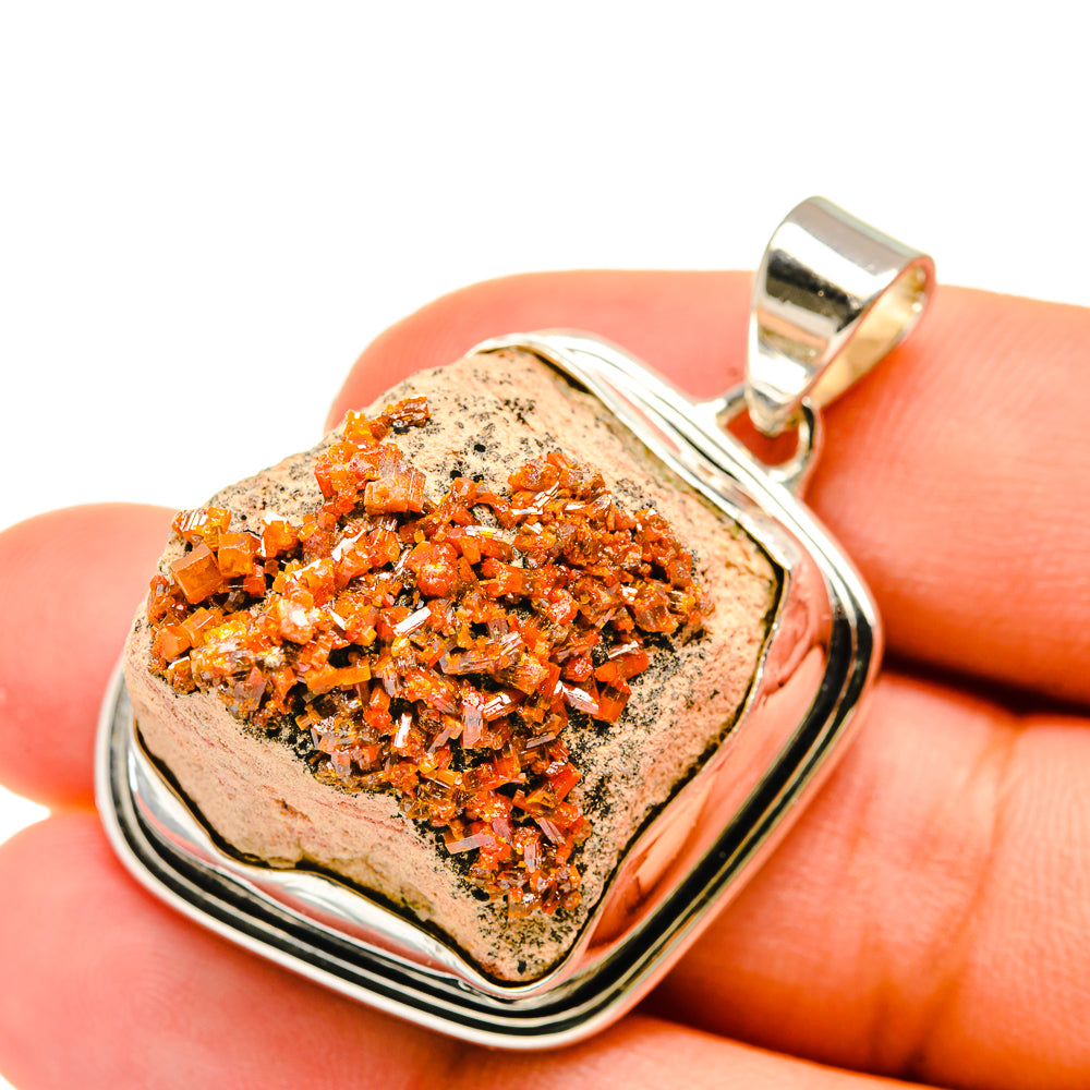 Vanadinite Pendants handcrafted by Anasilvercos - PD5522