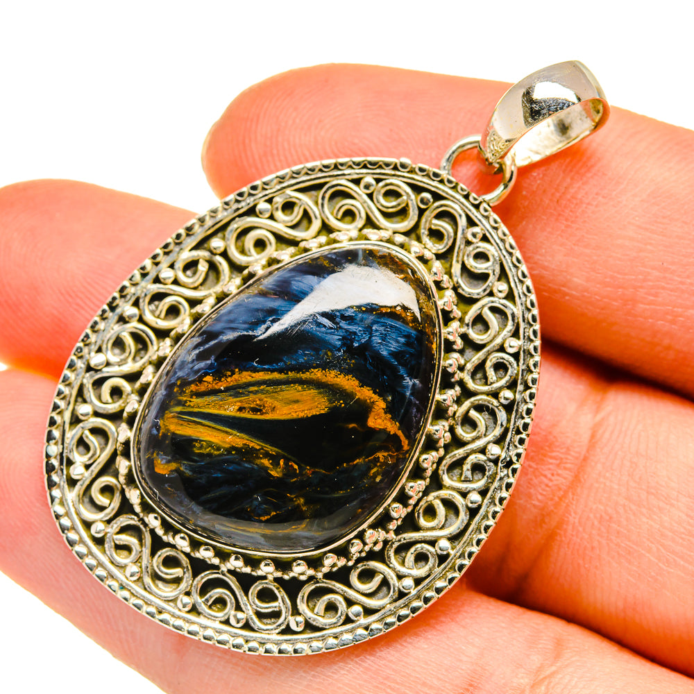 Pietersite Pendants handcrafted by Anasilvercos - PD5549