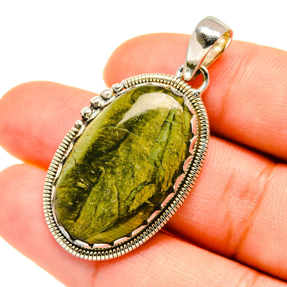 Rainforest Jasper Pendants handcrafted by Anasilvercos - PD5574