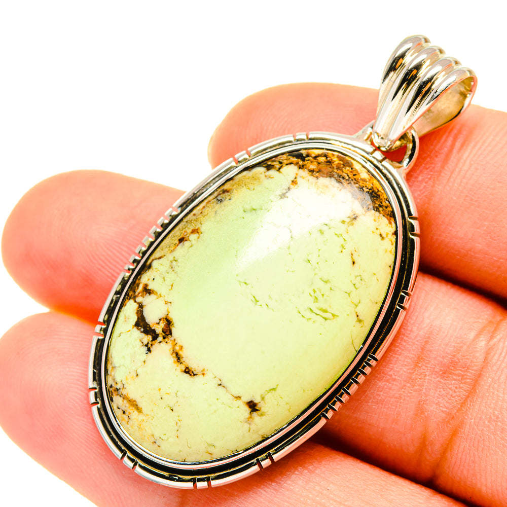Lemon Chrysoprase Pendants handcrafted by Anasilvercos - PD5575