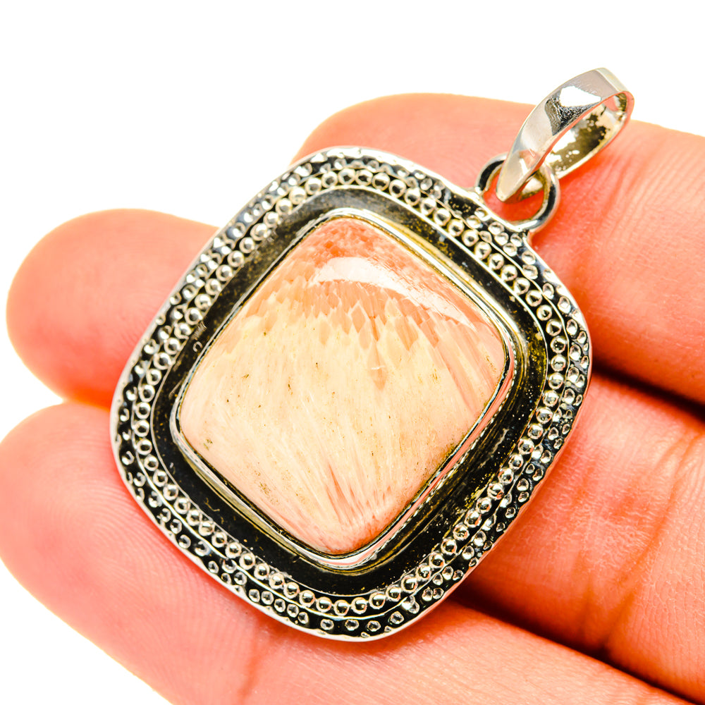 Scolecite Pendants handcrafted by Anasilvercos - PD5581