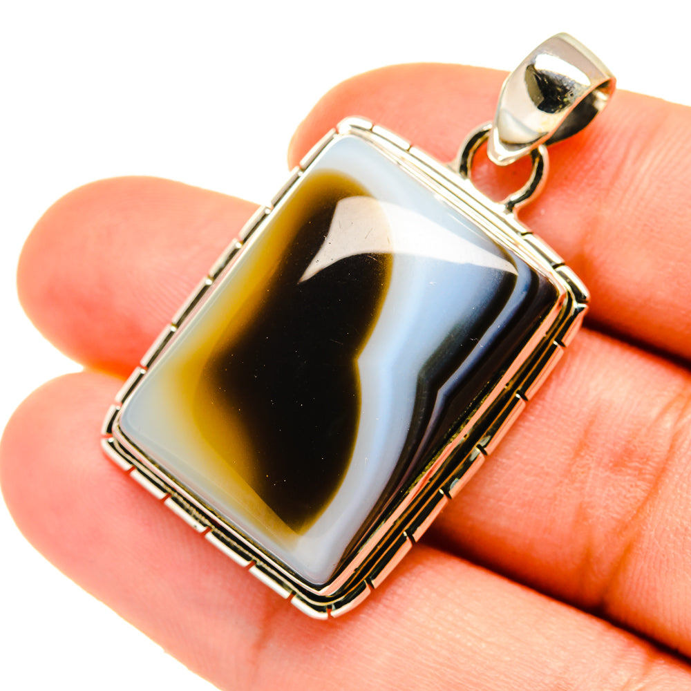 Montana Agate Pendants handcrafted by Anasilvercos - PD5585